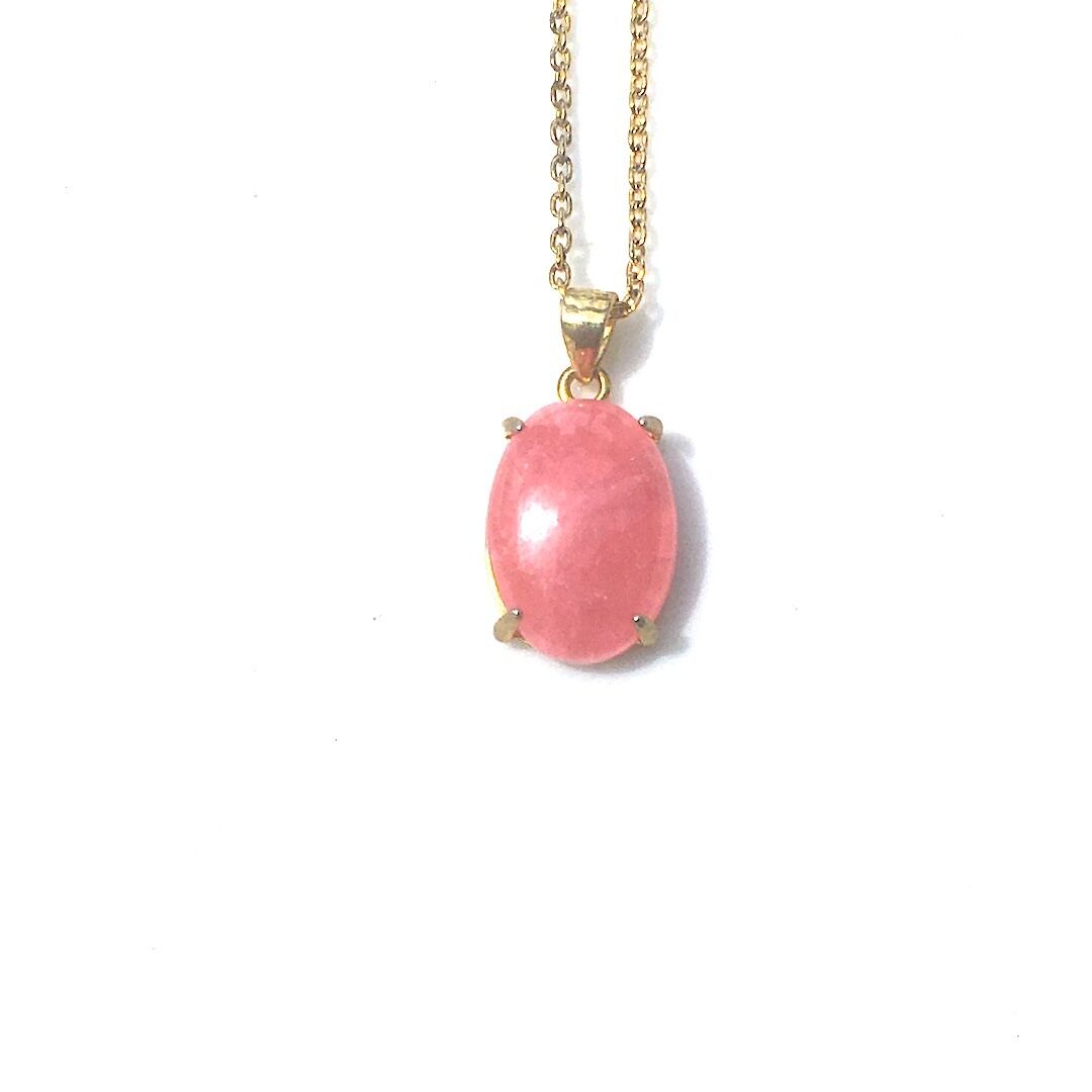 【一点物】✦⋆.·Eternal Rose ─ インカローズの14kgfネックレス⋆.·StarFlowerGallery