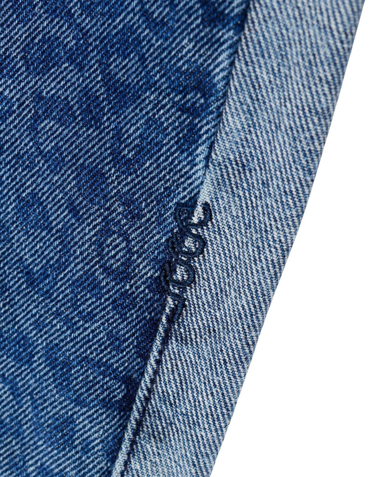 【#Re:room】LEOPARD PANELED WIDE DENIM PANTS［REP323］