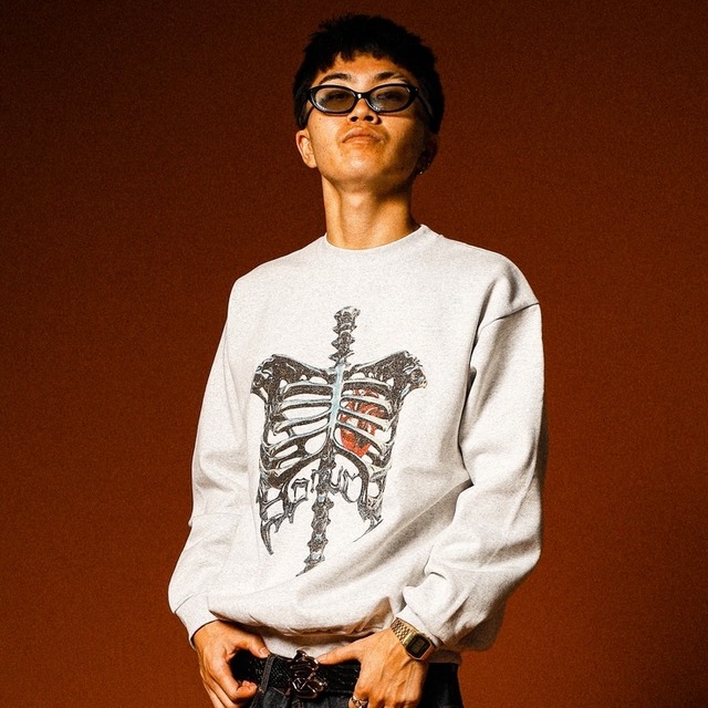 METAL BONE HEAVYWEIGHT SWEAT SHIRT