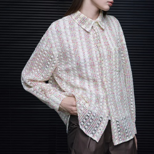 ジャガードデザインシャツ ・21334