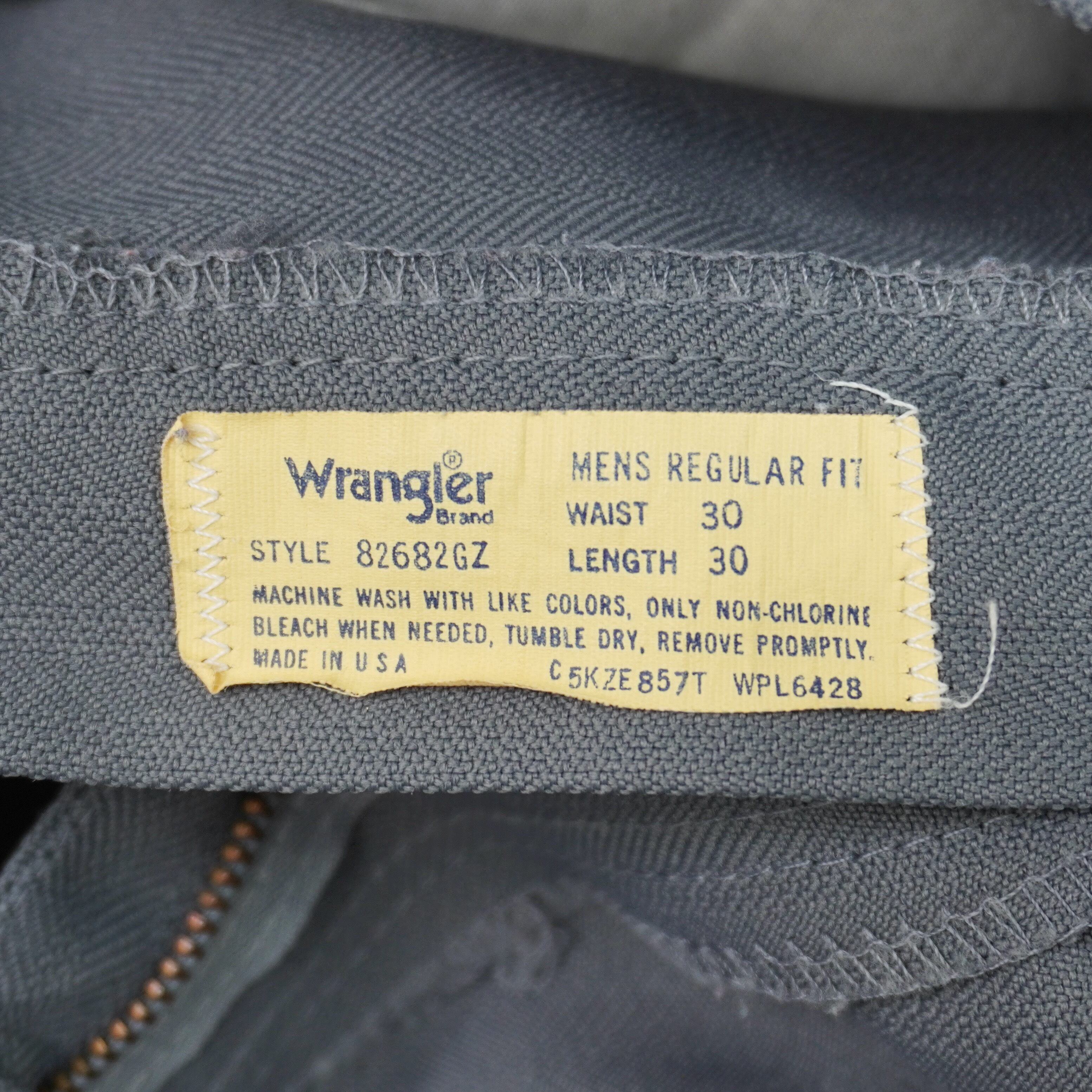 Wrangler 82682GZ WRANCHER PANTS 1980s