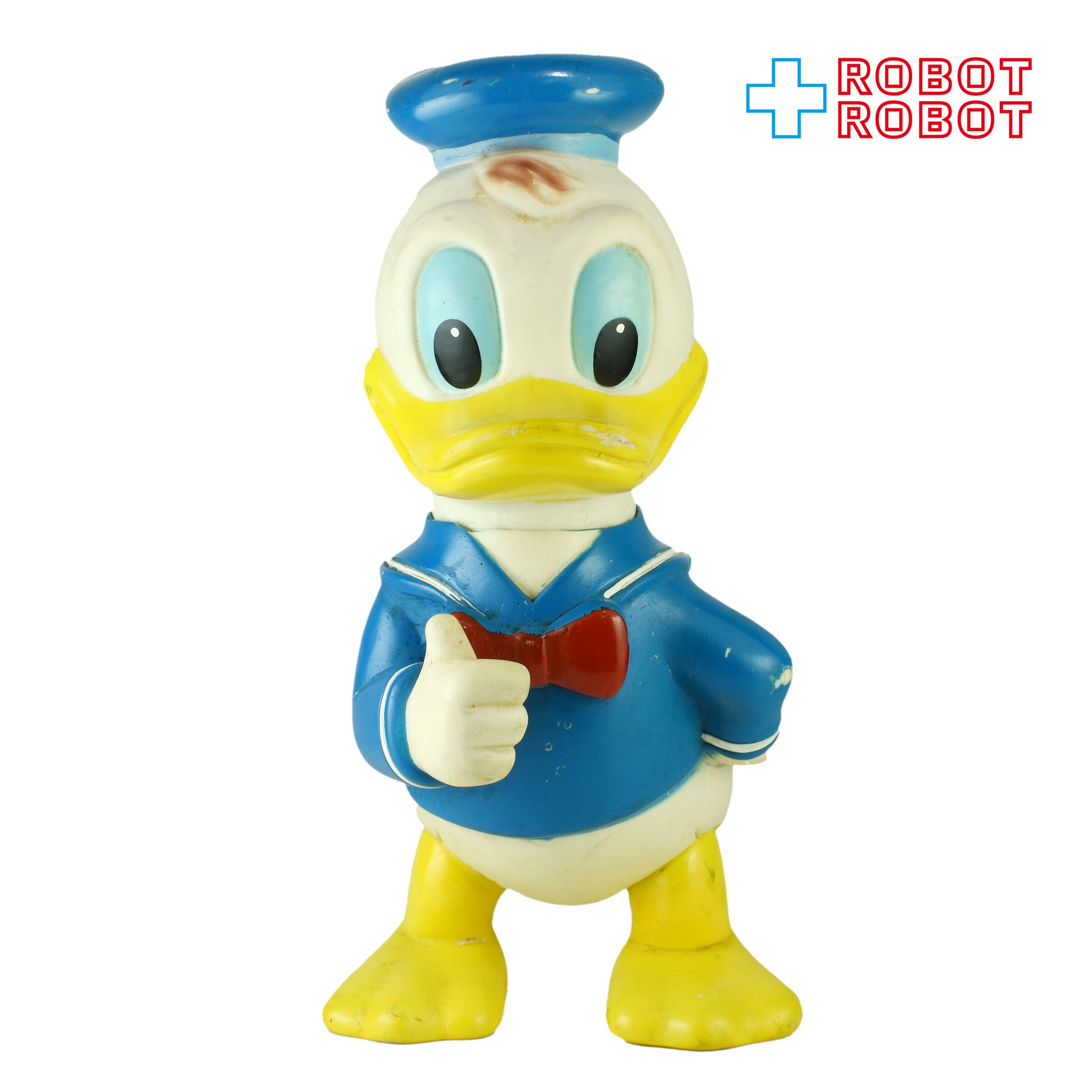 ディズニー ドナルドダック ソフビドール サムズアップ メイドイン