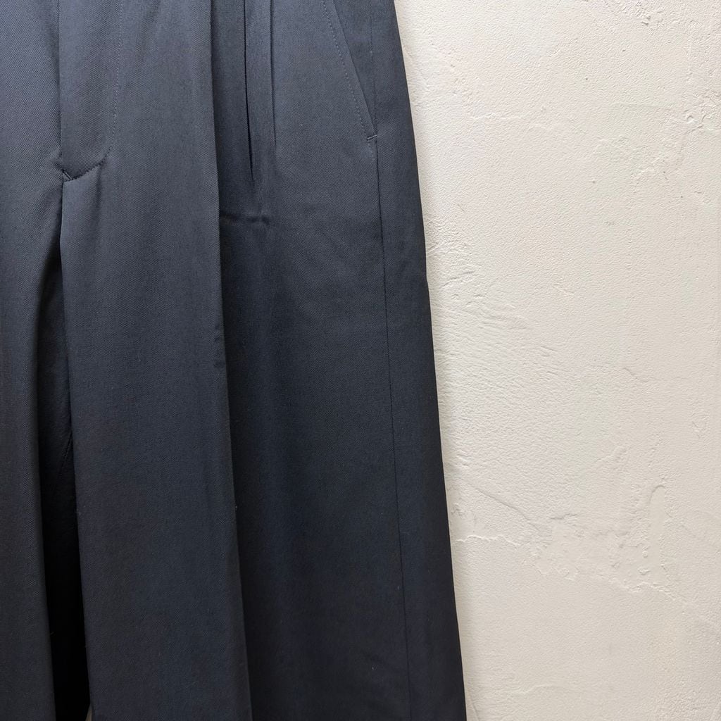 YOKE ヨーク 26SS 3pleated Wide-leg Trousers ワイドパンツ