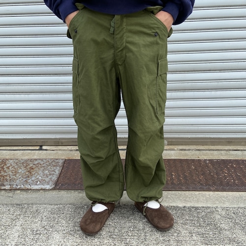 希少 70s US ARMY M-65フィールドパンツ SMALL-SHORT