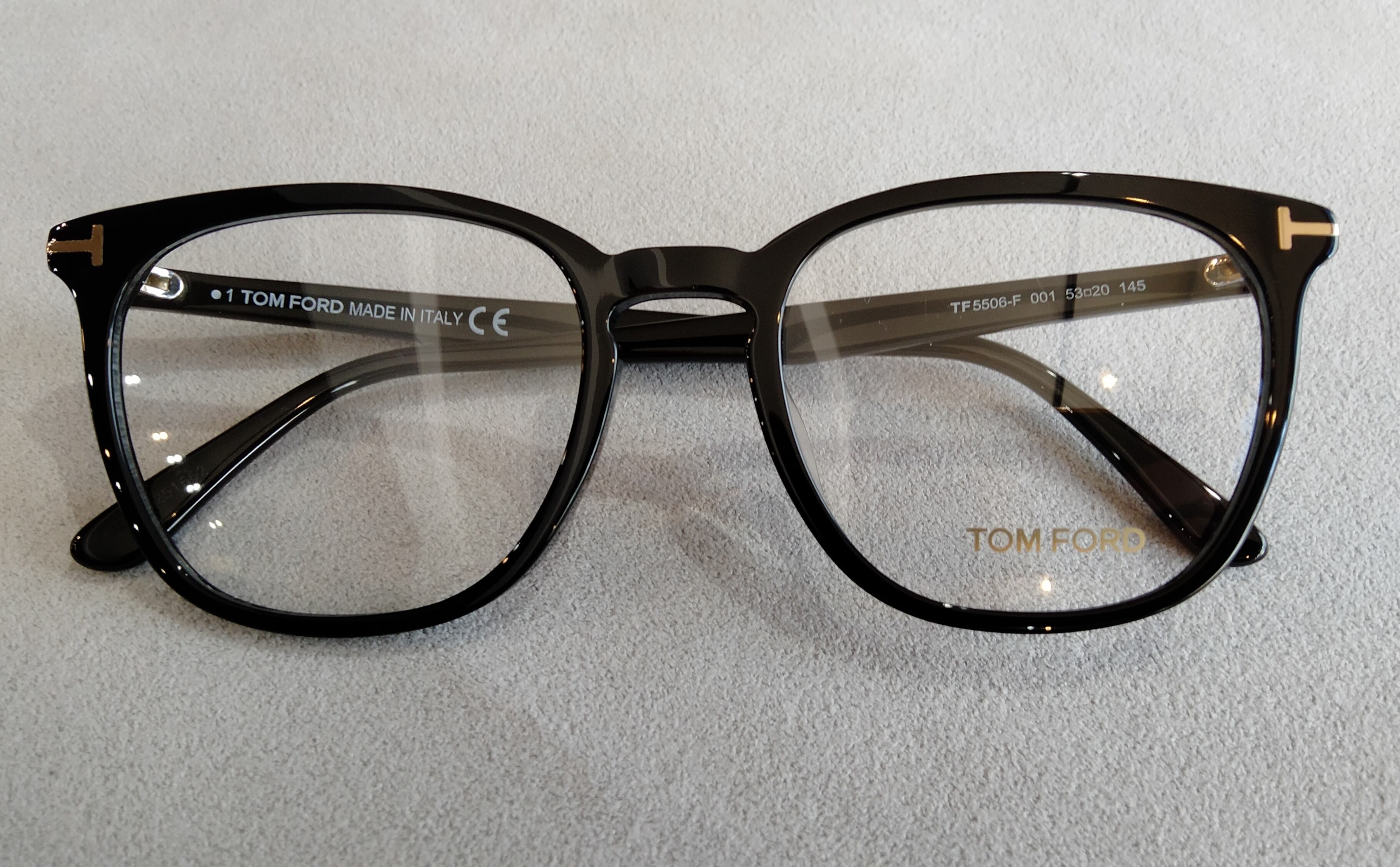 TOM FORD EYEWEAR （トムフォード）「TF5506-F/001」BLACK//アジアン 