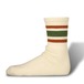 DECKA QUALITY SOCKS 80's Skater Socks | Short Length　Green