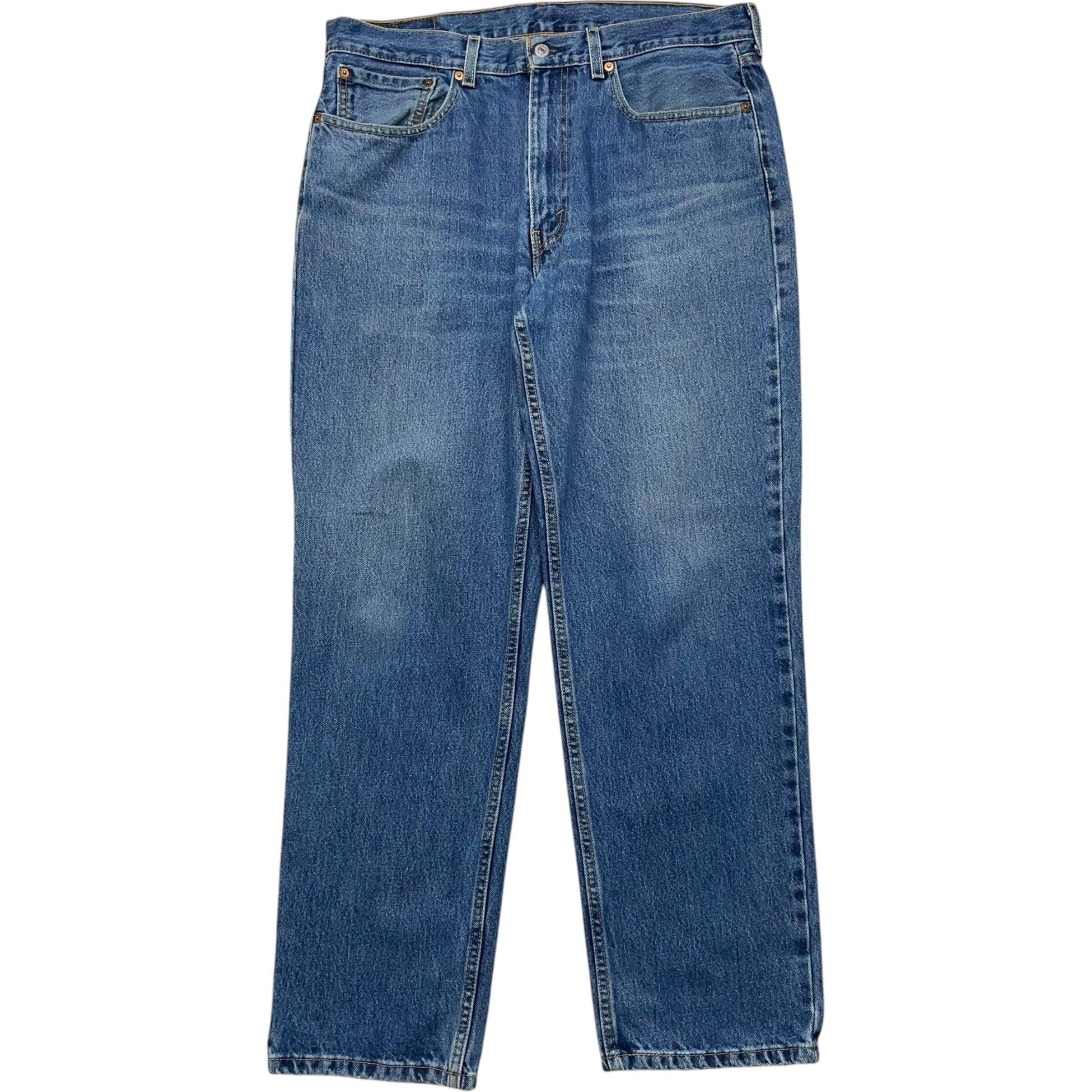 《実寸W36L31》 Levi's リーバイス デニムパンツ 550 テーパード ヒゲ no.6604