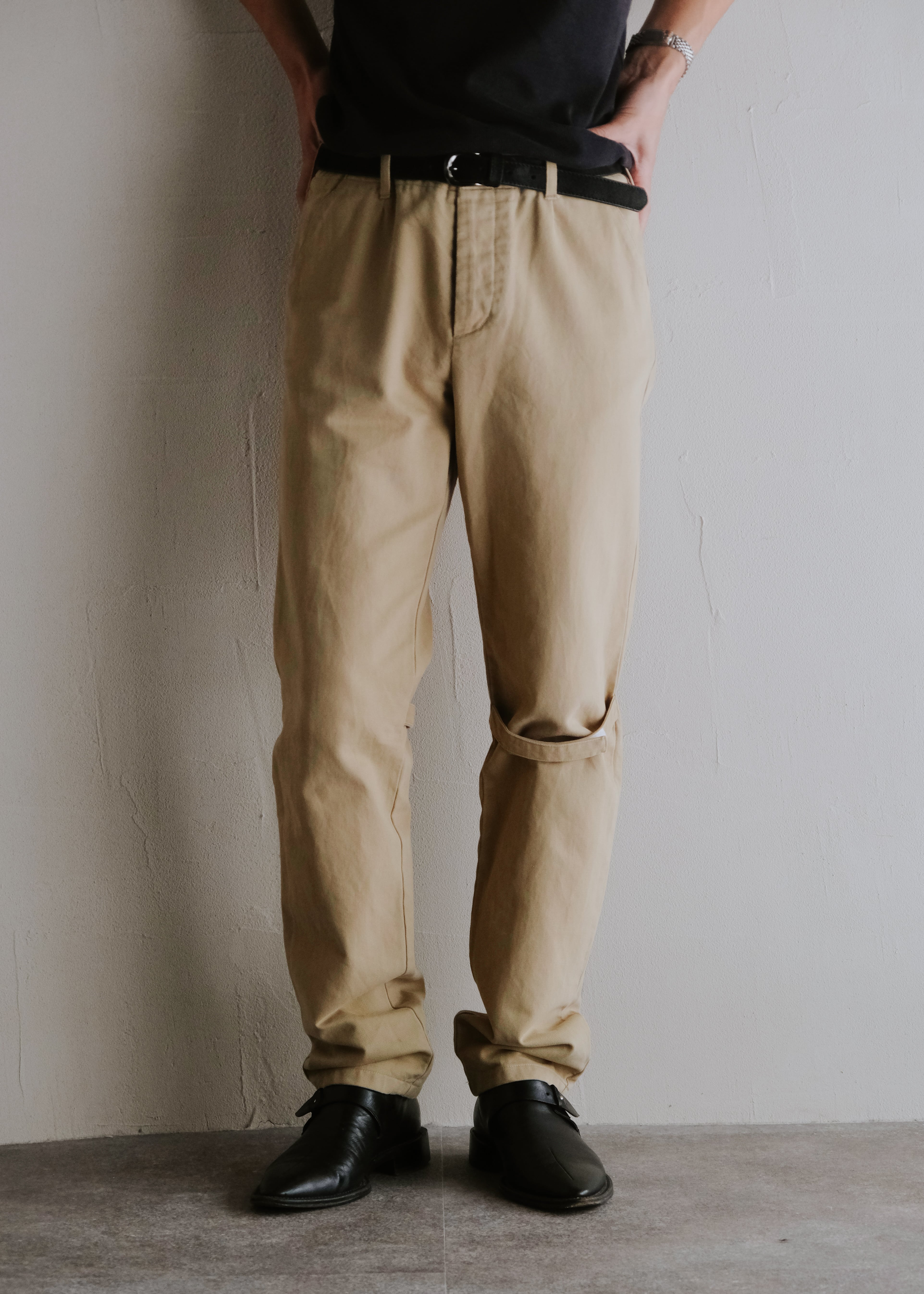 パンツ 1999 HELMUT LANG cotton chino trousers 1999 HELMUT LANG cotton chino trousers - メルカリ