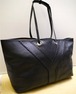 美品21万◆YSL イヴサンローラン NEO DOUBLE ネオダブル A4対応 ビジネス可 レザー トート バッグ 黒xベージュ◆ 珍しい配色の定番モデル♪