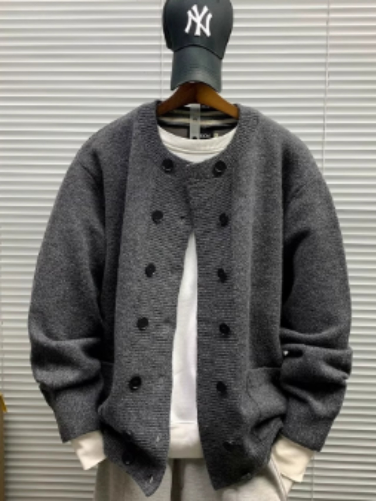 オーバーニットカーディガン　TB1539・画像4