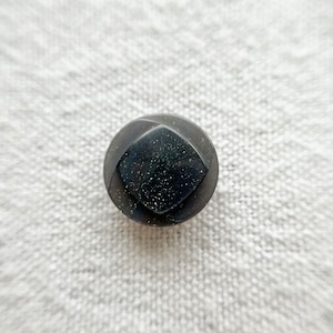 グリッターブラック スクエアフェイス 15mm