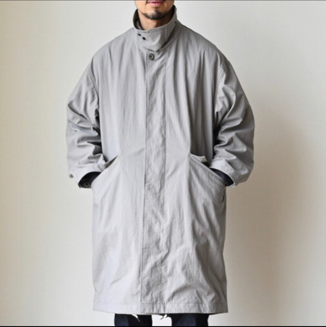 STILL BY HAND】FISH TAIL COAT スティルバイハンド ナイロン 
