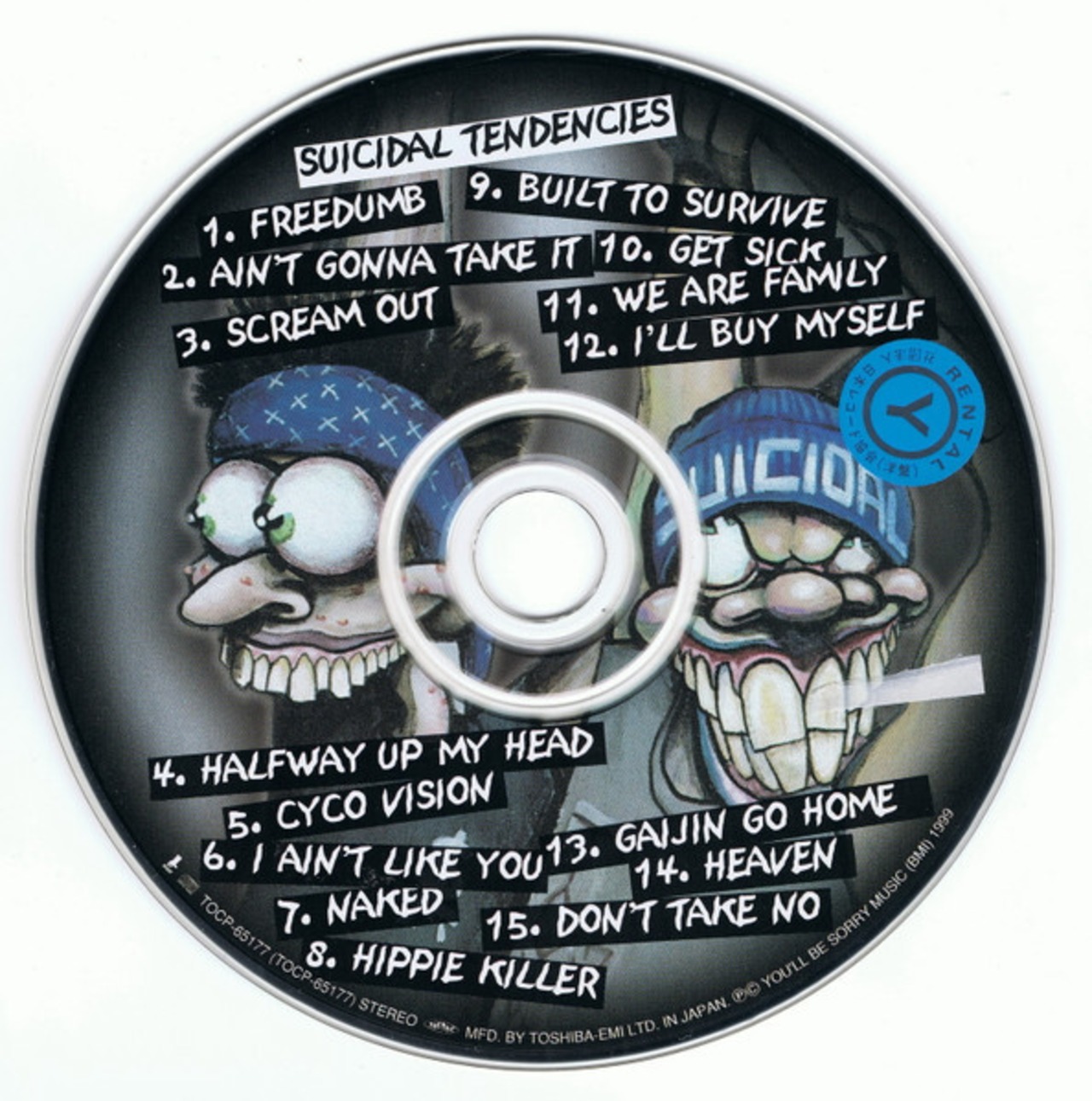 SUICIDAL TENDENCIES/FREEDUMB+1 | RECORD SHOP CONQUEST/レコード 