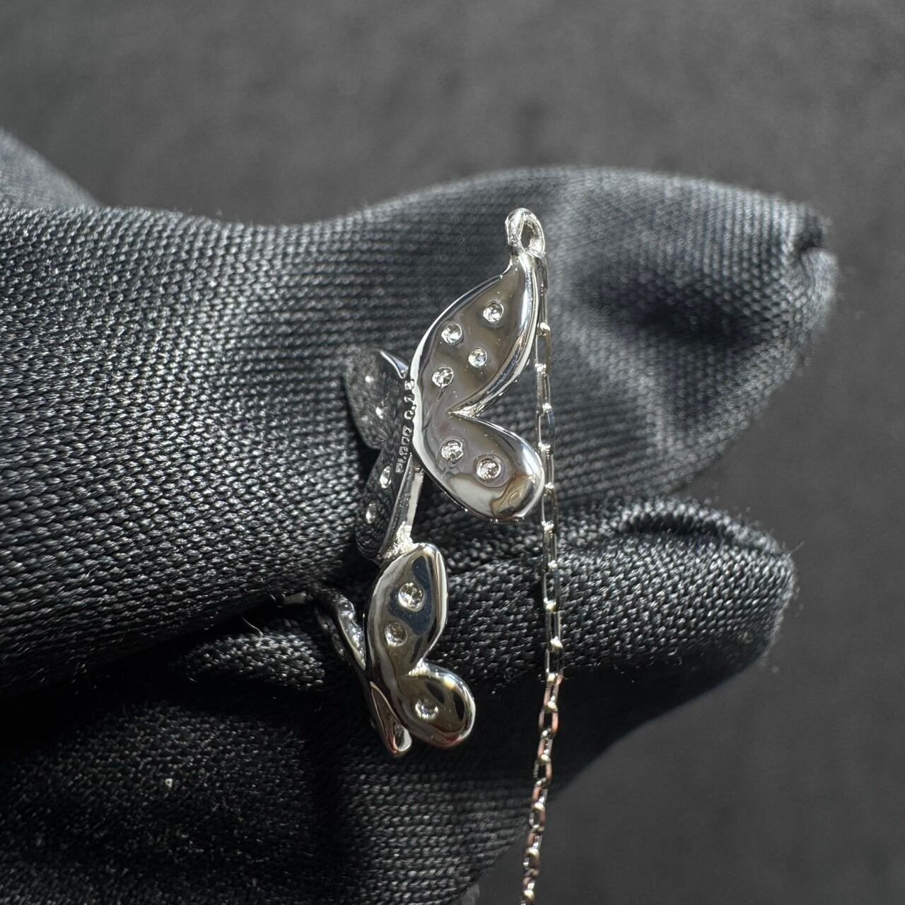 PT900/PT850 ダイヤモンド ネックレス 0.12CT Pt850⁄Pt900 0.12ct 