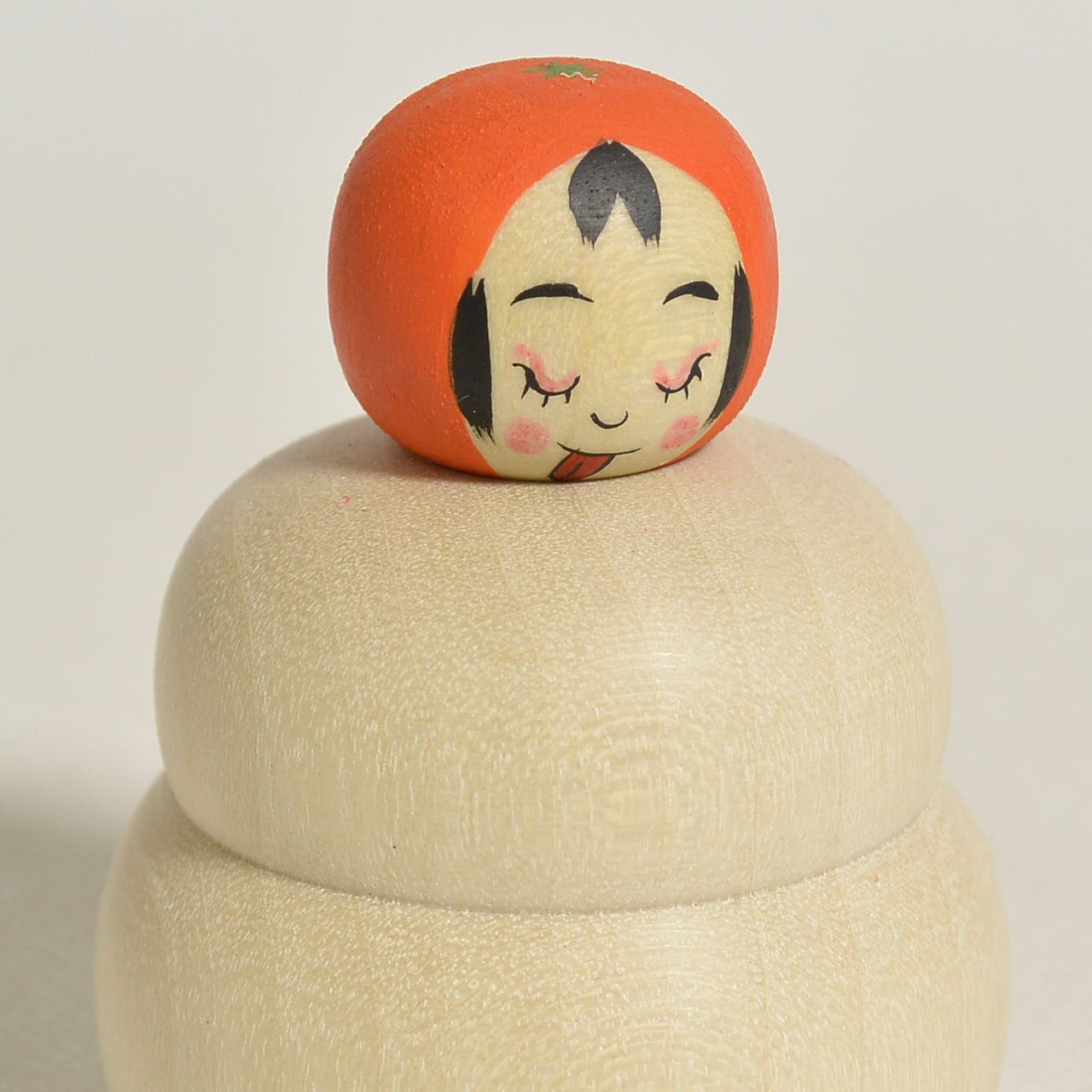 おもちちゃんこけし 約1.5寸 約4.5cm 鈴木明 工人（作並系）#2397