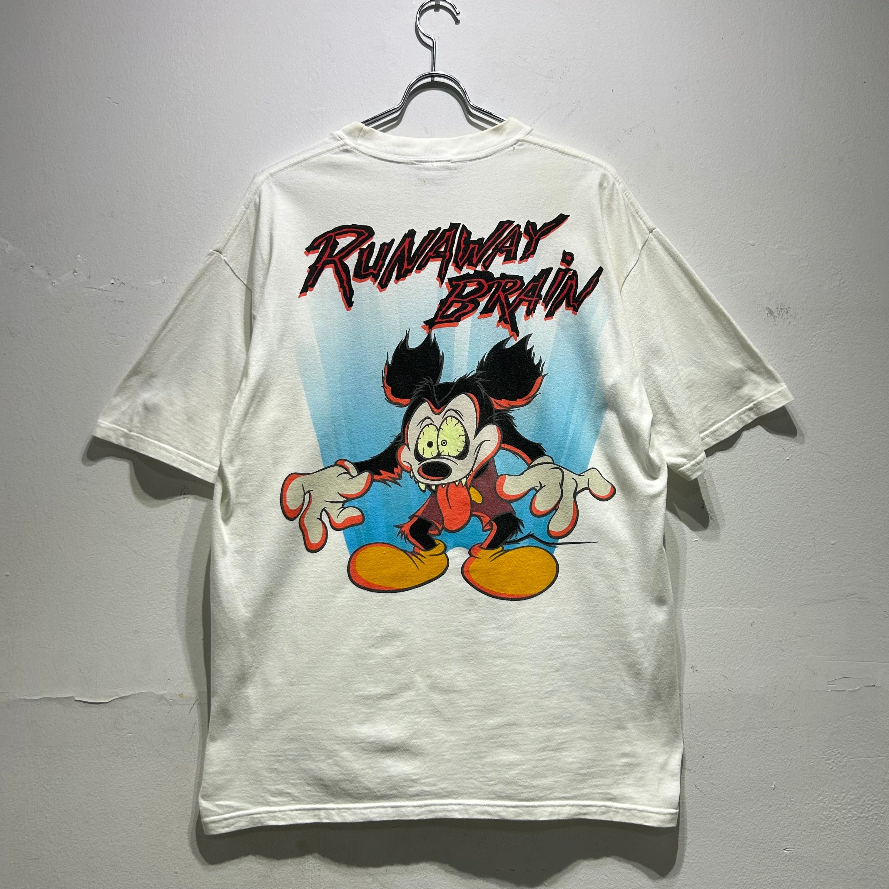 Special!! 1990s DISNEY "RUNAWAY BRAIN" T-shirt【仙台店】