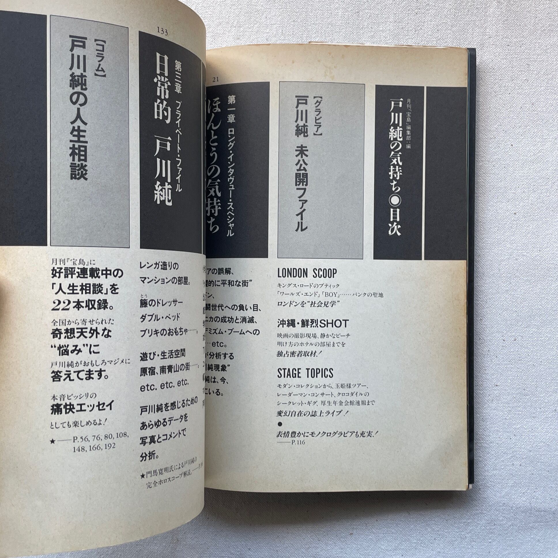戸川純の気持ち | 汀線 / TEISEN BOOKS