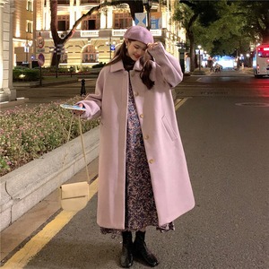 【MumuIns 】 秋新作可愛いパープルカシュアルコート A0434