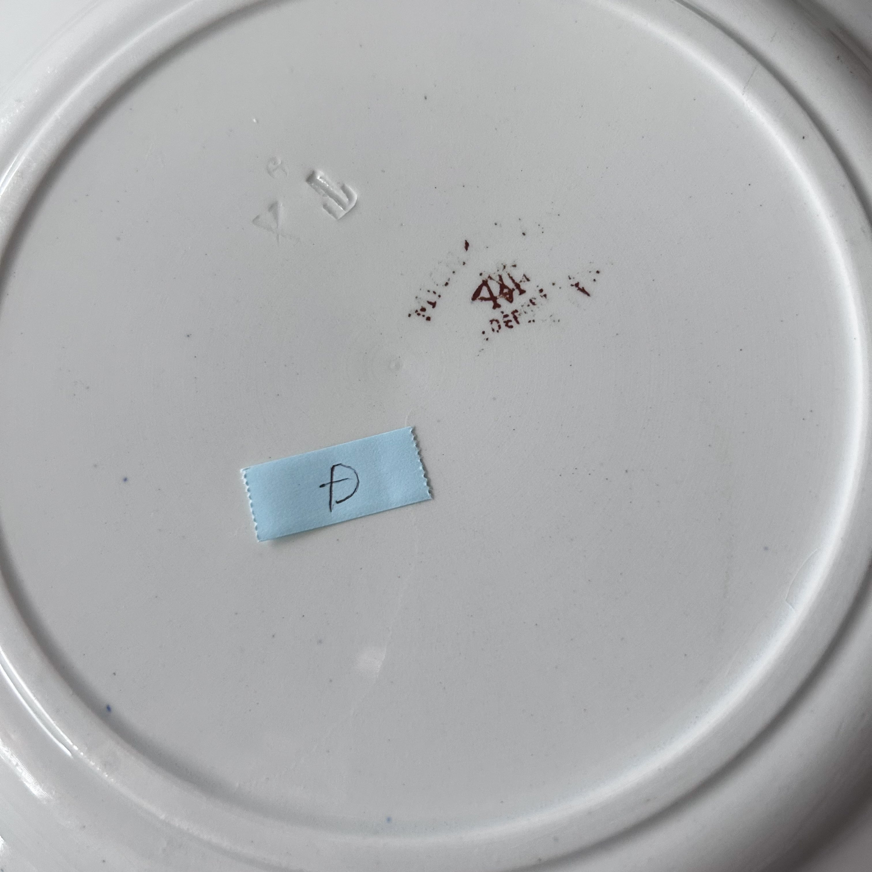 Creil et Montereau (クレイユモントロー) Mignardiseプレート D