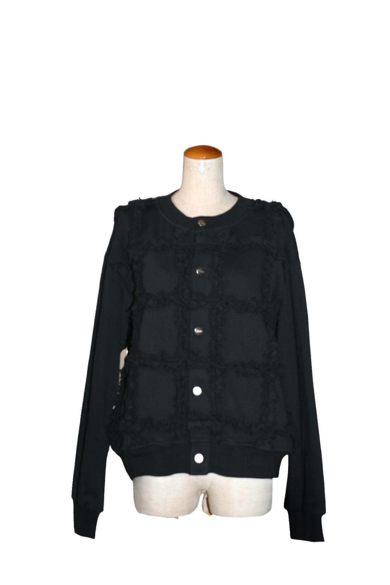 VIVIANO】24aw Swell Tulle Sweat Shirt 【公式通販】