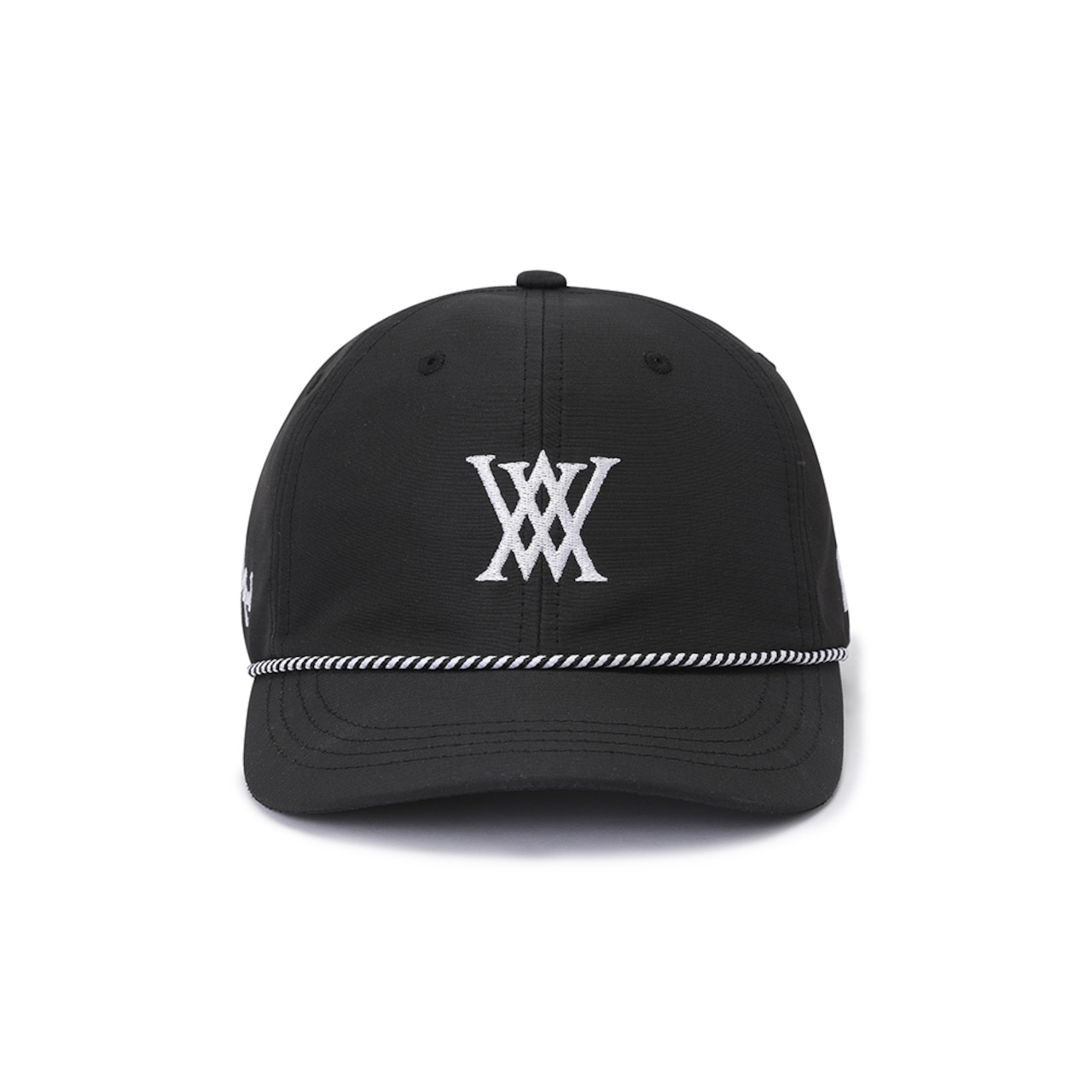 ANEW MEN TwoTone Halfcurved snapback [サイズ: F (AGDUMCP01BKF)] [カラー: BLACK]