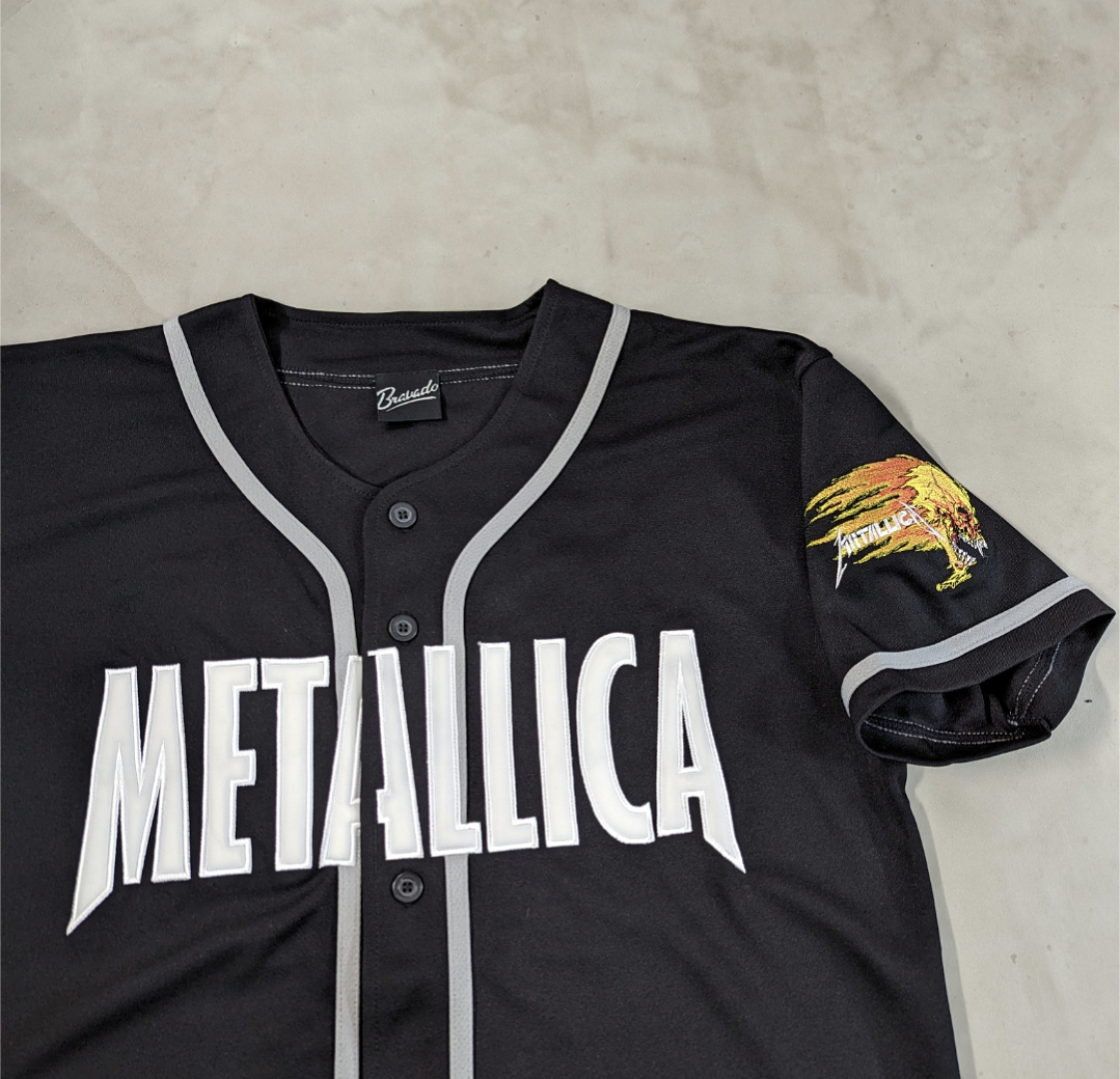 metallica jersey type baseball shirt 小岩店 | What'z up