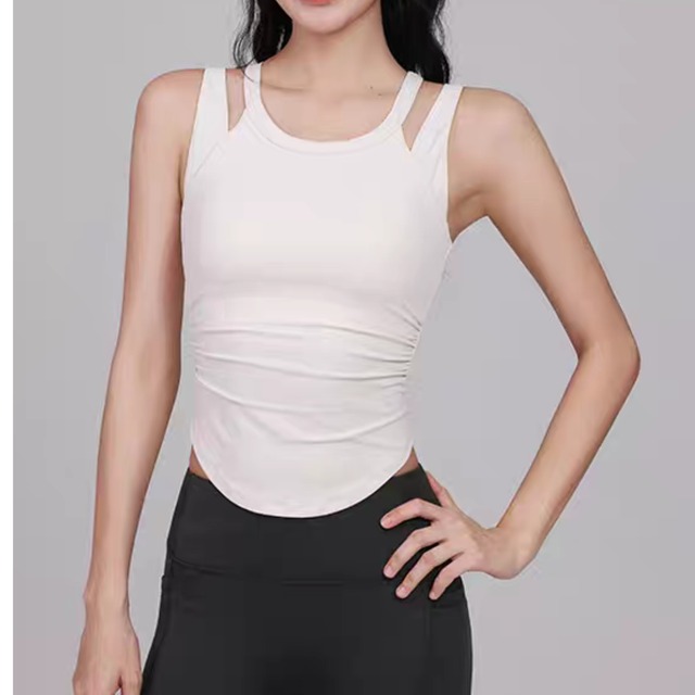 デュアルストラップ タンクトップ