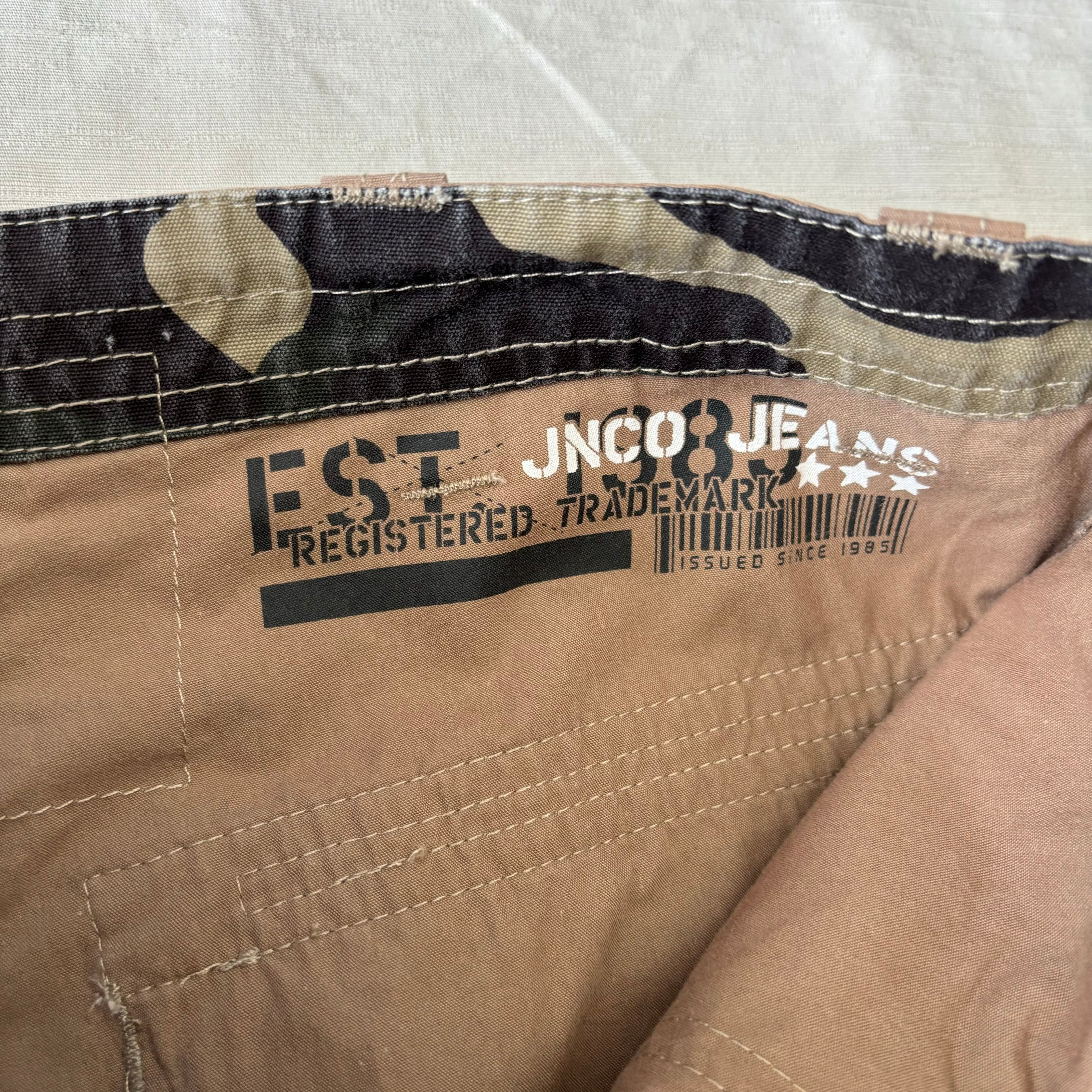 90's~00's JNCO JEANS Y2Kデザインパンツ コットンナイロン 90's~00's JNCO JEANS Y2Kデザインパンツ コットンナイロン