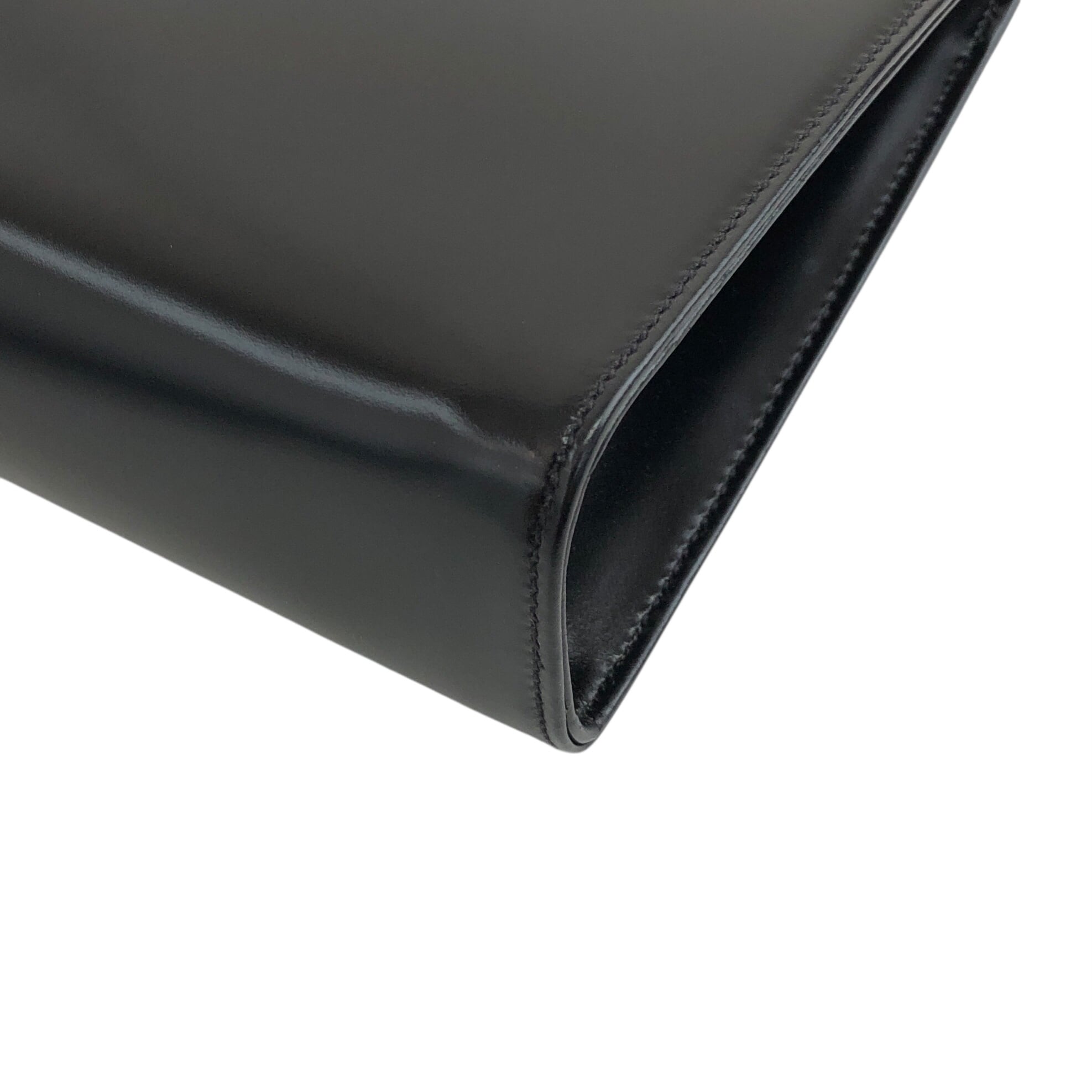 GUCCI ブラックレザー クラッチバッグ GUCCI（グッチ） バッグ メンズ クラッチバッグ アウトレット レザー