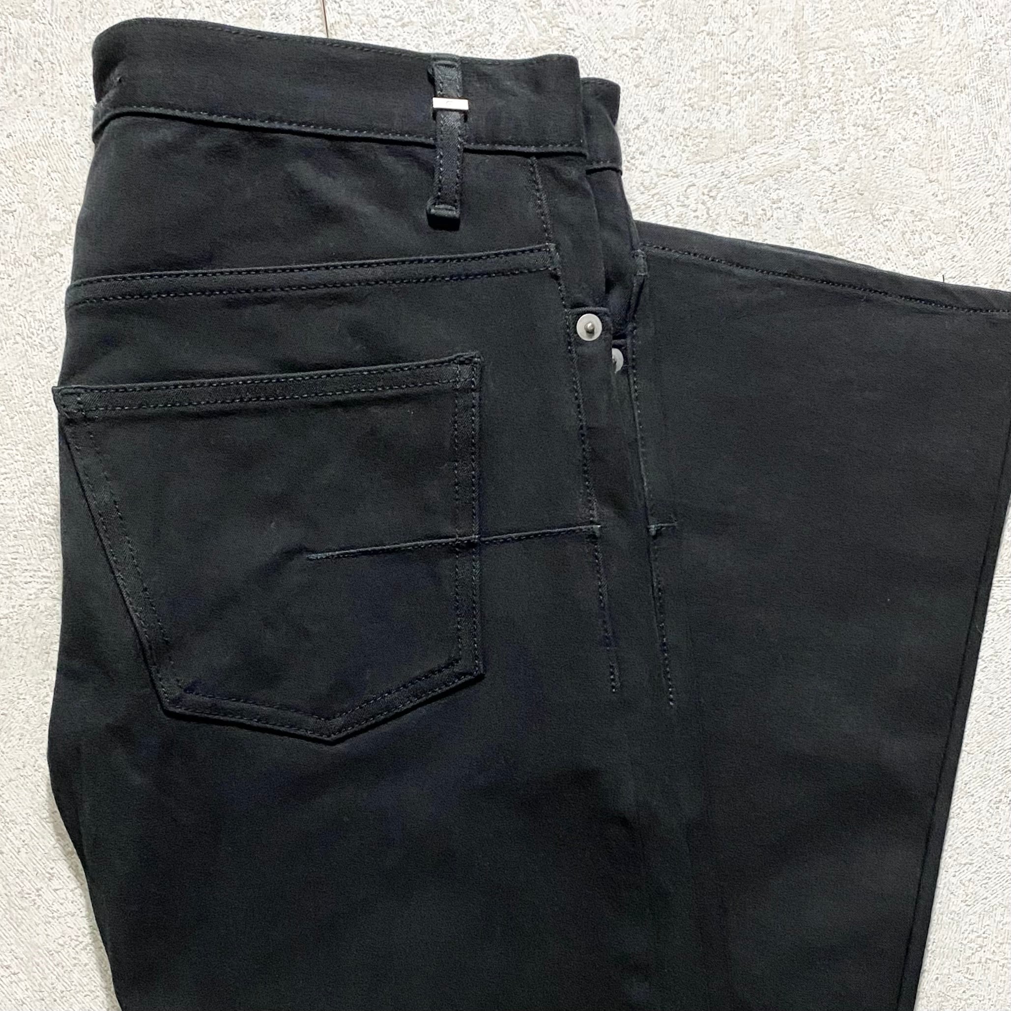 2007SS DIOR HOMME black stretch skinny pants | NOIR ONLINE