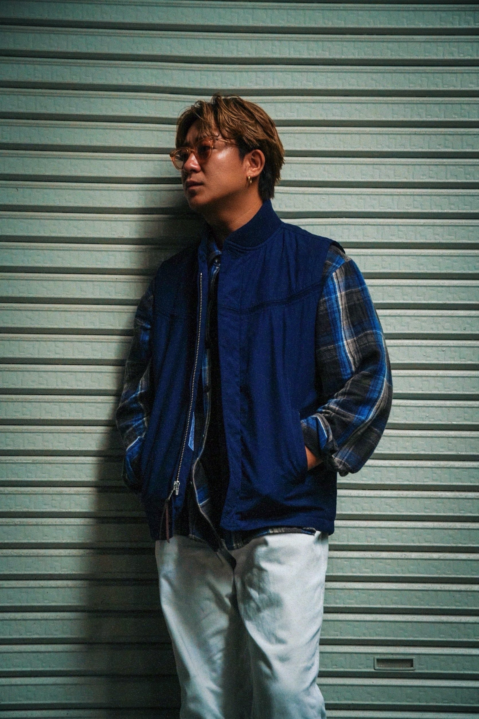 Derby of San Francisco Vest Navy×Gold | BerBerJin Yuhodo