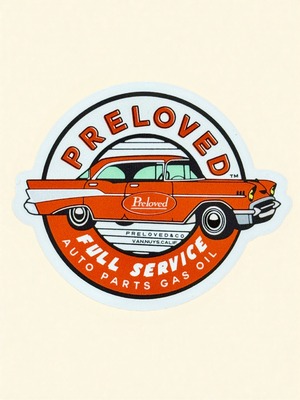 Preloved ORIGINAL STICKER/"CAR SERVISE"