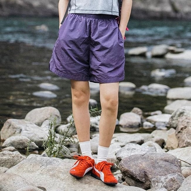 ワイドレッグハーフパンツ J0272