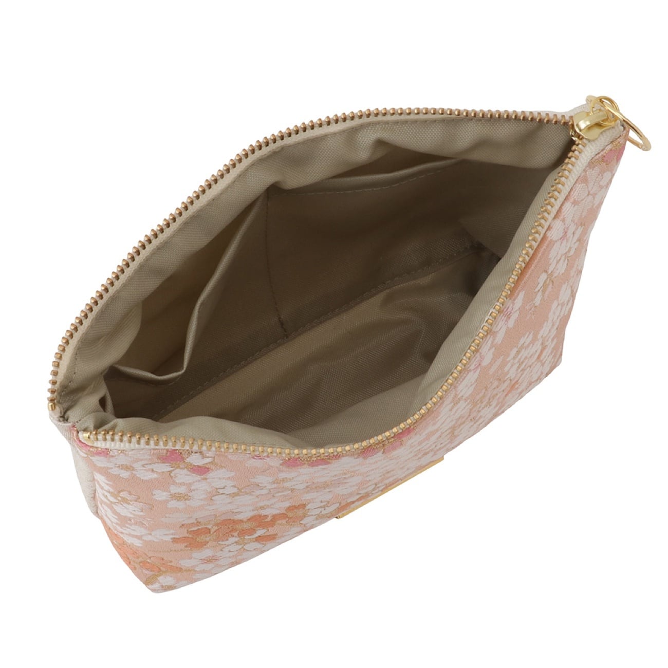 西陣織ポーチL SAKURA / NPL2【人気商品】 | Tomorrow Fabric