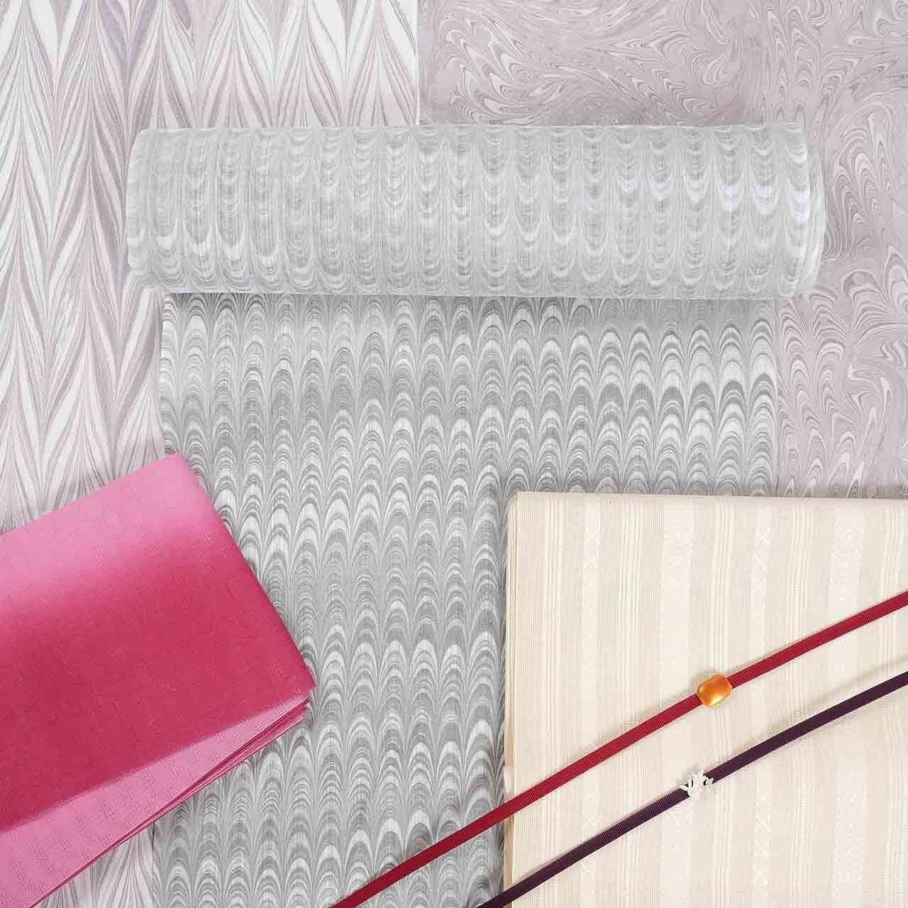 「八咫烏」〜ピーコック柄〜綿麻