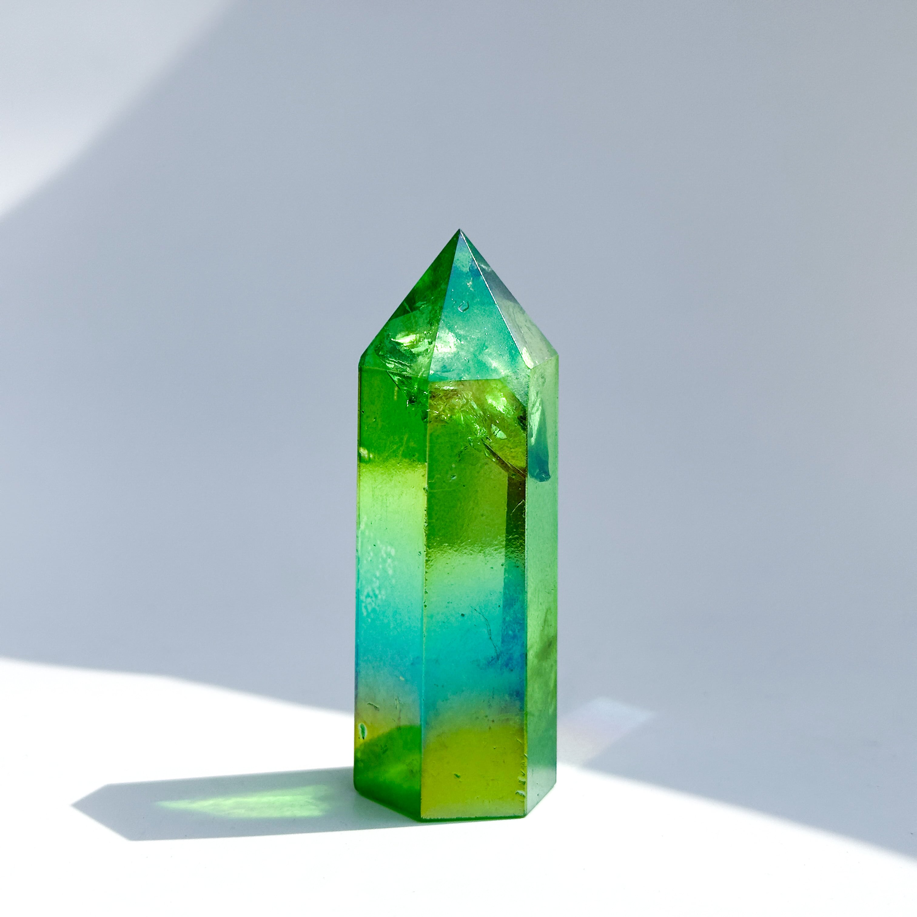 グリーンオーラクォーツ タワー21◇ Green Aura Quartz ◇天然石・鉱物・パワーストーン・インテリア