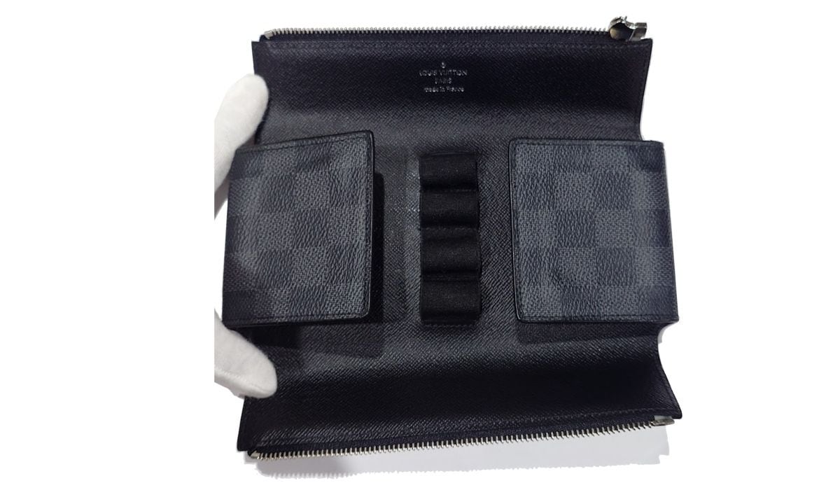 LOUIS VUITTON ルイ ヴィトン LV エキュイ エクスペール ペンケース 筆