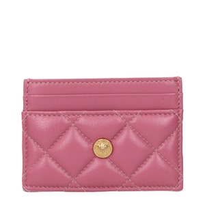 VERSACE ヴェルサーチ レディース ドキュメントケース レザー ピンク