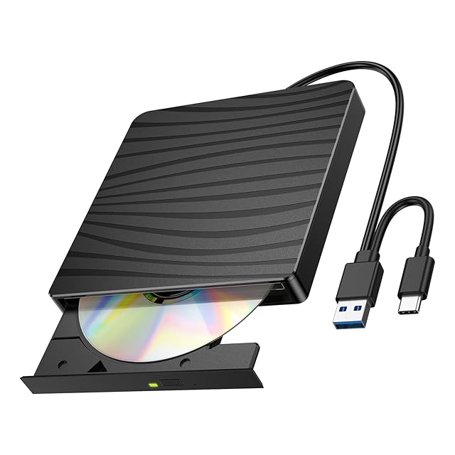 dvdドライブ 外付けdvdドライブ cdドライブ USB3.0 Type-C パソコン