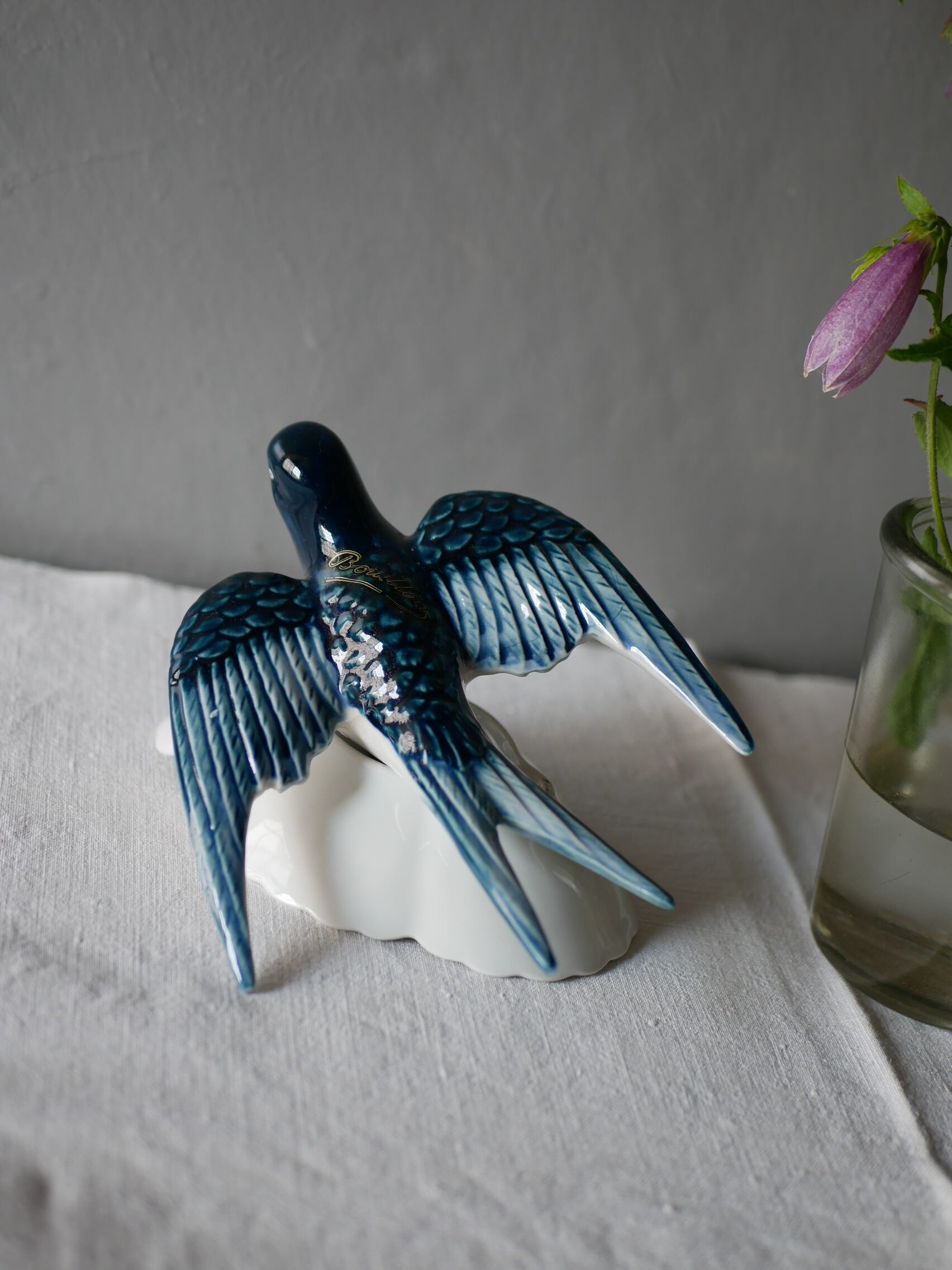 大きいつばめ デコレーション 壁掛け フランスアンティーク ブロカント