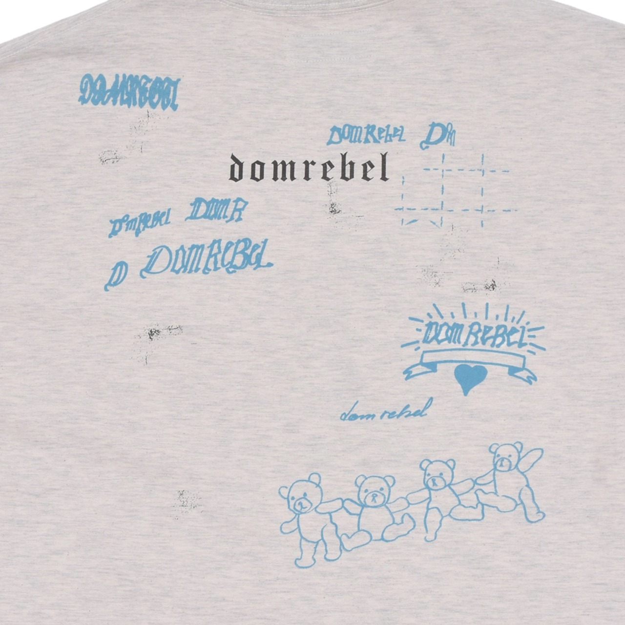 【DOMREBEL】LIL DEV - T-SHIRT FADED BLACK - 5