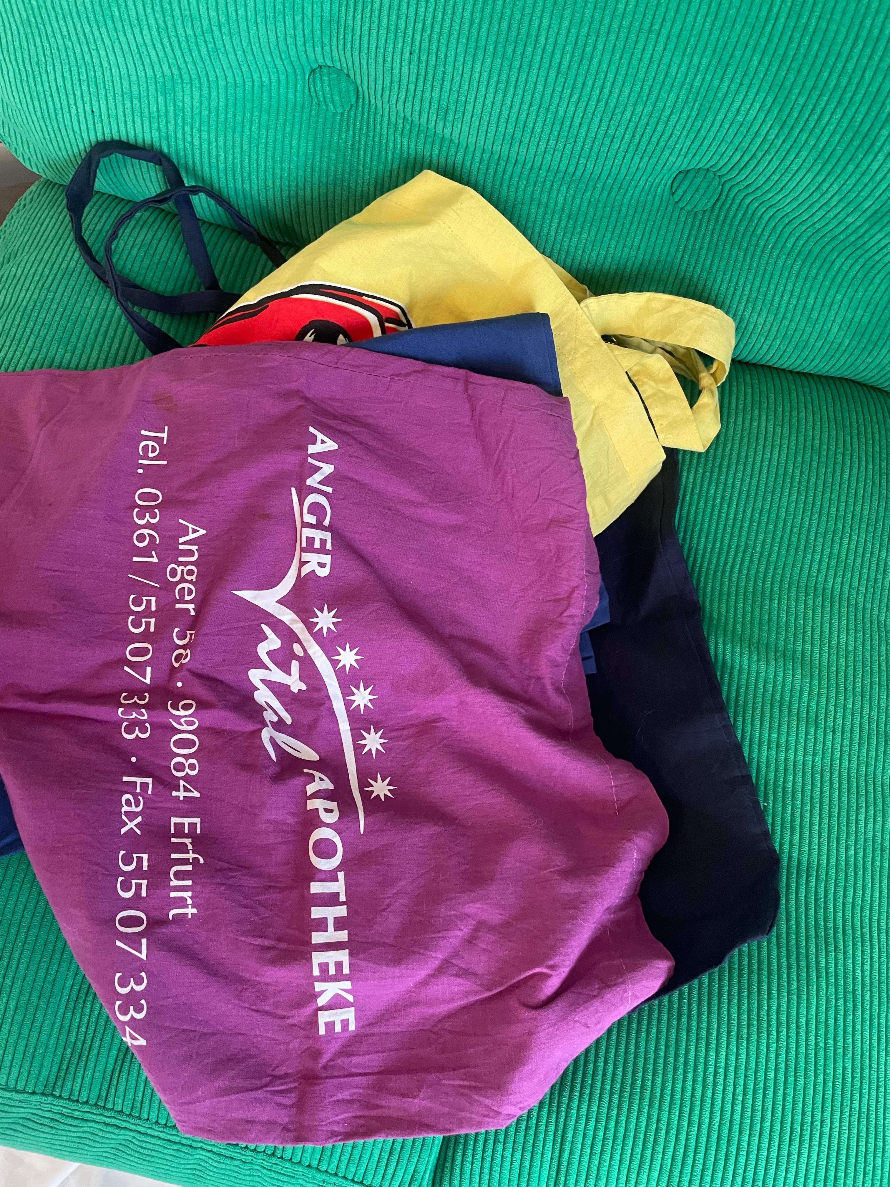 80s～EURO Erfurt address bag