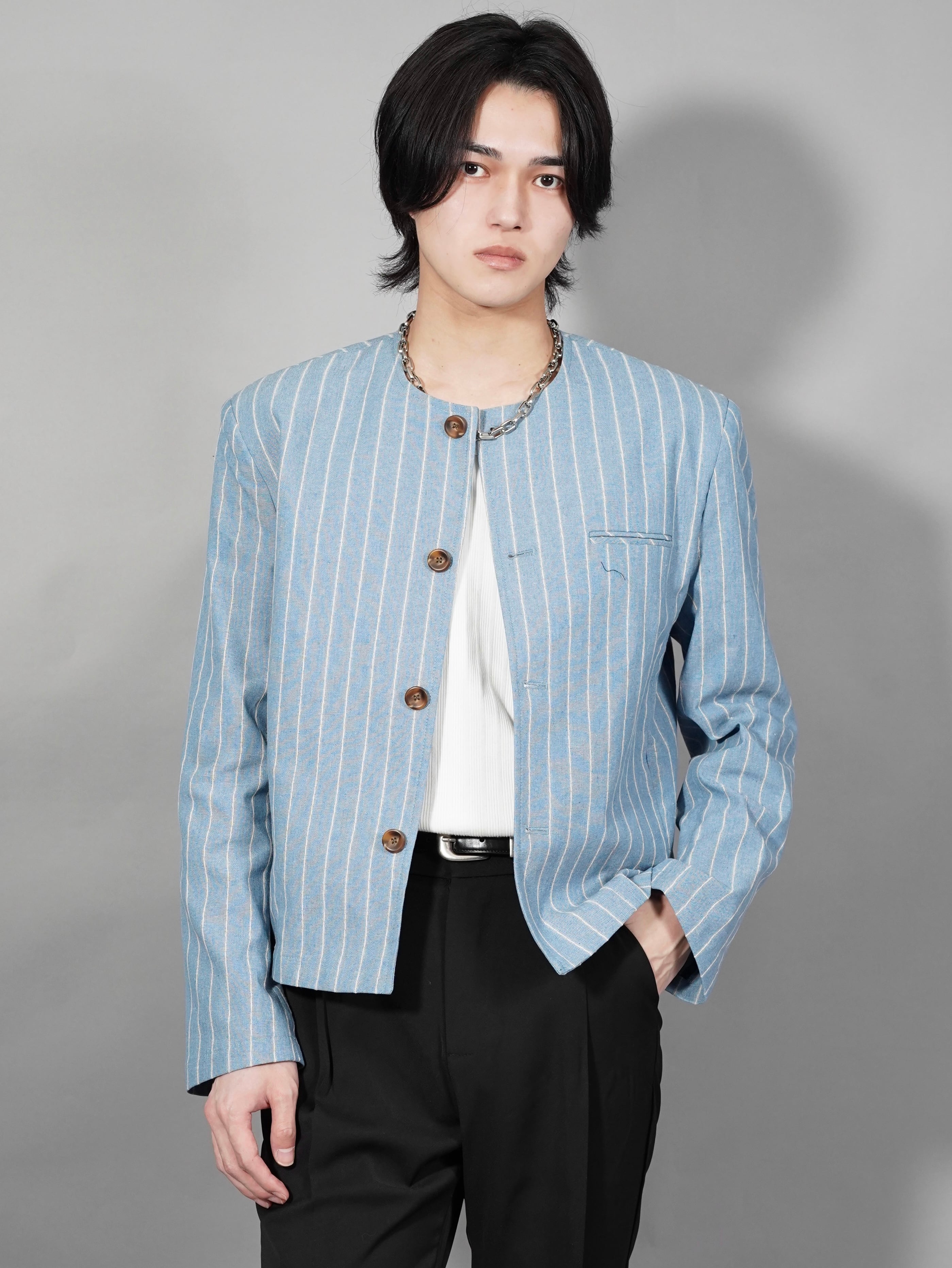 ALUDE SELECT】design short jacket | 【ALUDE】韓国メンズファッション