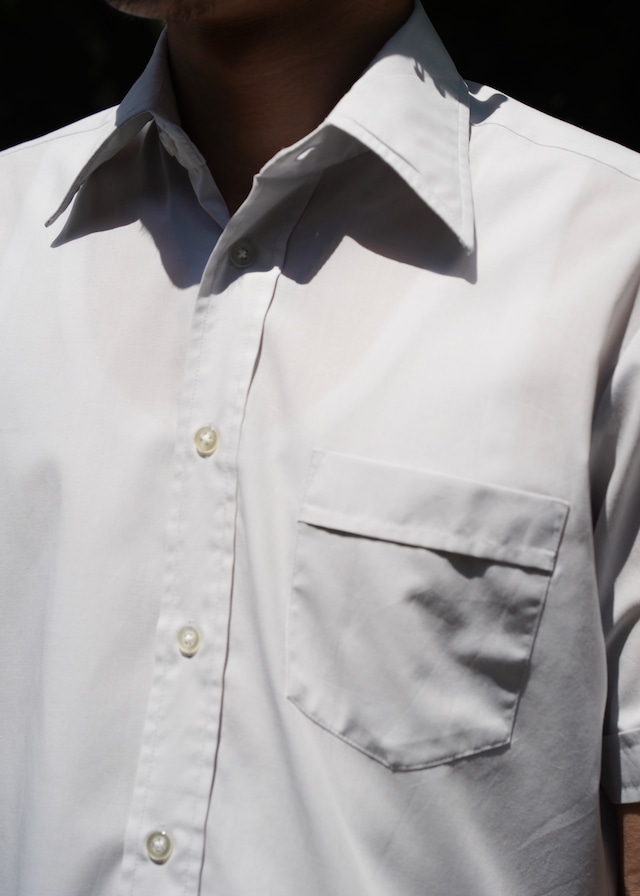 70’s Euro vintage regular collar short sleeve shirt