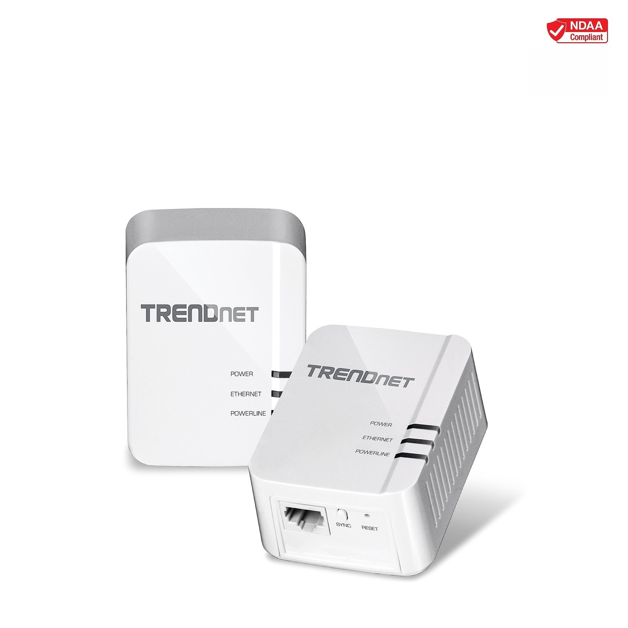 TRENDnet Powerline 1300 AV2アダプタキット、2つのTPL-422Eアダプタ 