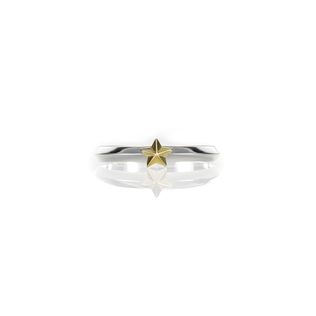 s925 star ring #R16