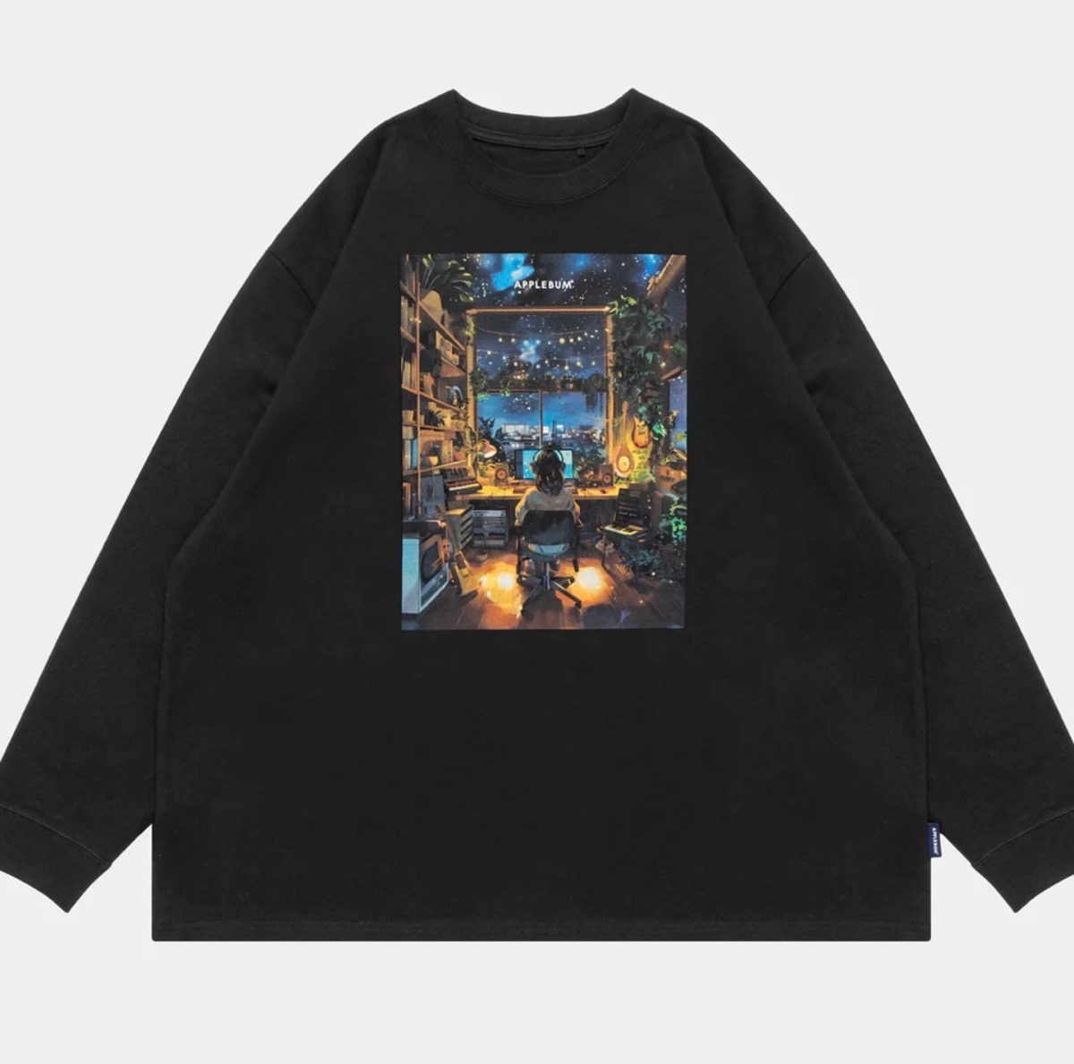 APPLEBUM】アップルバム “PERFECT MIDNIGHT” L/S T-SHIRT 12OZ 