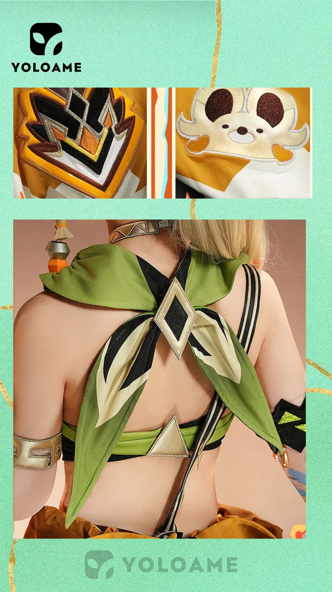 三分妄想 原神 カチーナ コスプレ 衣装