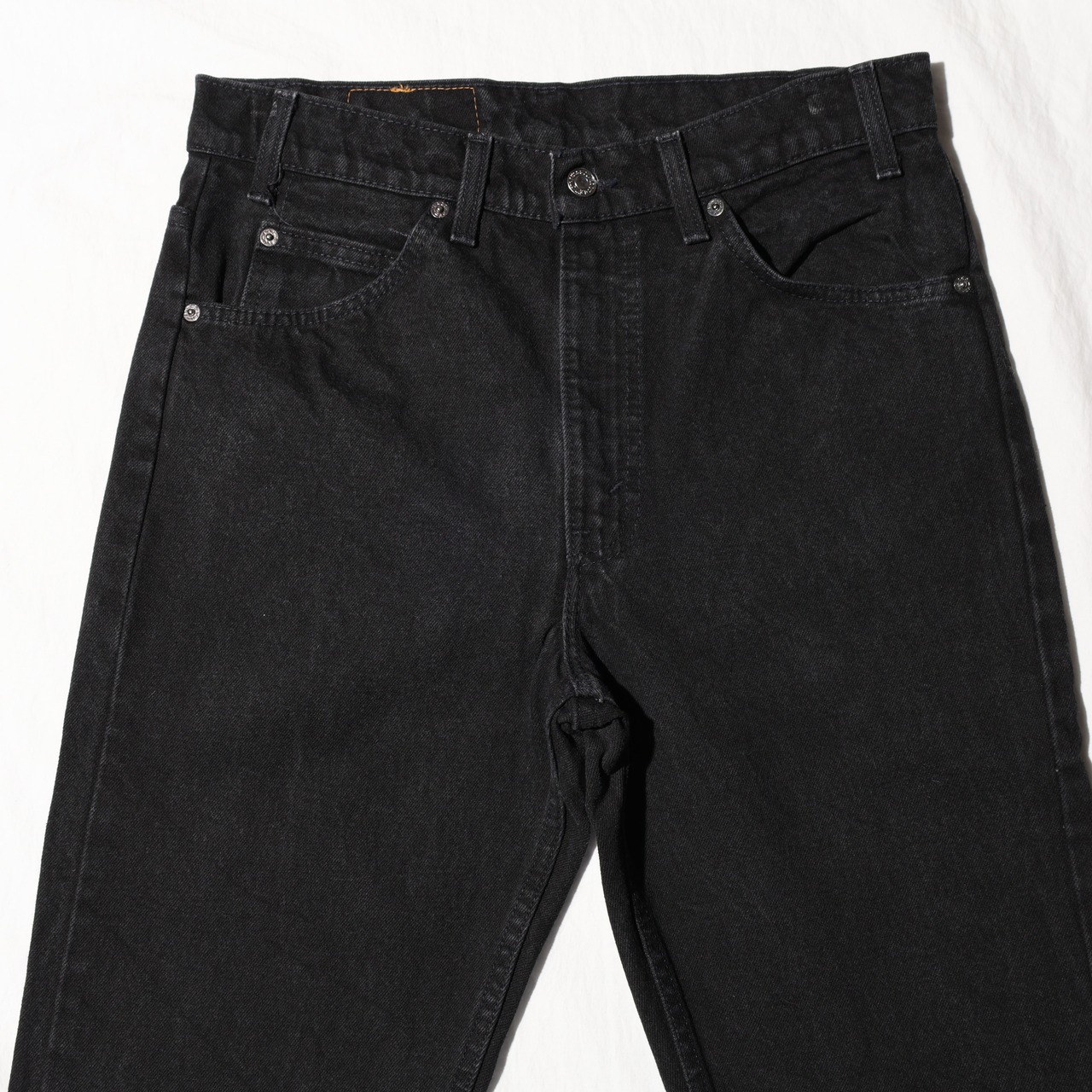 極美品 32×30 Levi’s 505 USA オレンジタブ 96年 サルファーブラック デニムパンツ リーバイス