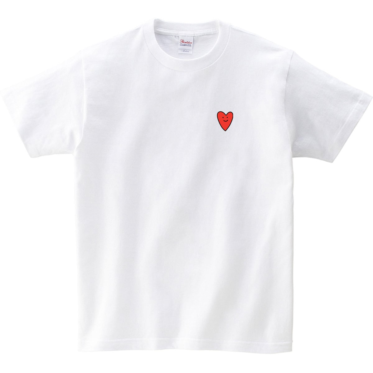 選べるデザイン 全6種類 ハート ワンポイント Tシャツ ms103 カップル ラブラブ キューピット